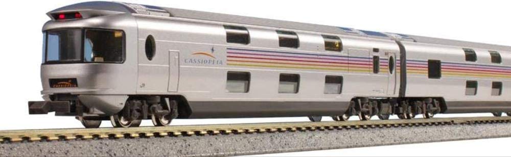 Kato Brand N Gauge E26 Series Cassiopeia 6-Car Set 10-1608 Railway Model Passenger Car White- Japan Figure Store - #1 Bring To You The Best Japanese Goods