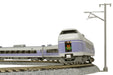 Kato N Gauge E351 Super Azusa 4-Car Model Train Set 10-1343 - Purple- Japan Figure Store - #1 Bring To You The Best Japanese Goods