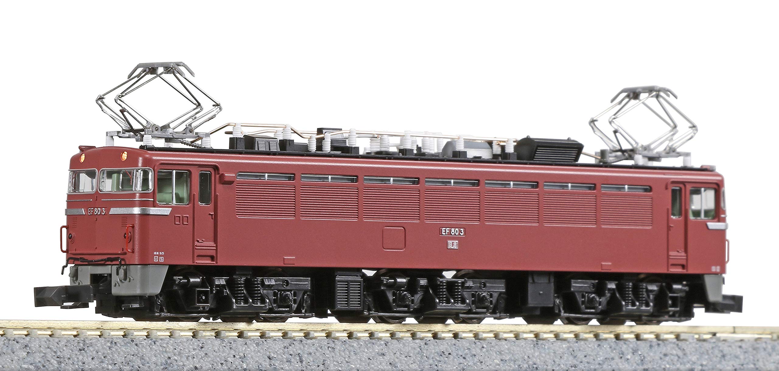 Kato N Gauge EF80 Electric Railway Model Locomotive 1st Form - 3064-2- Japan Figure Store - #1 Bring To You The Best Japanese Goods