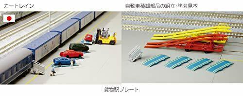 Kato N Gauge Freight Station Plate Basic Set 23-142 Model Railroad Supplies- Japan Figure Store - #1 Bring To You The Best Japanese Goods