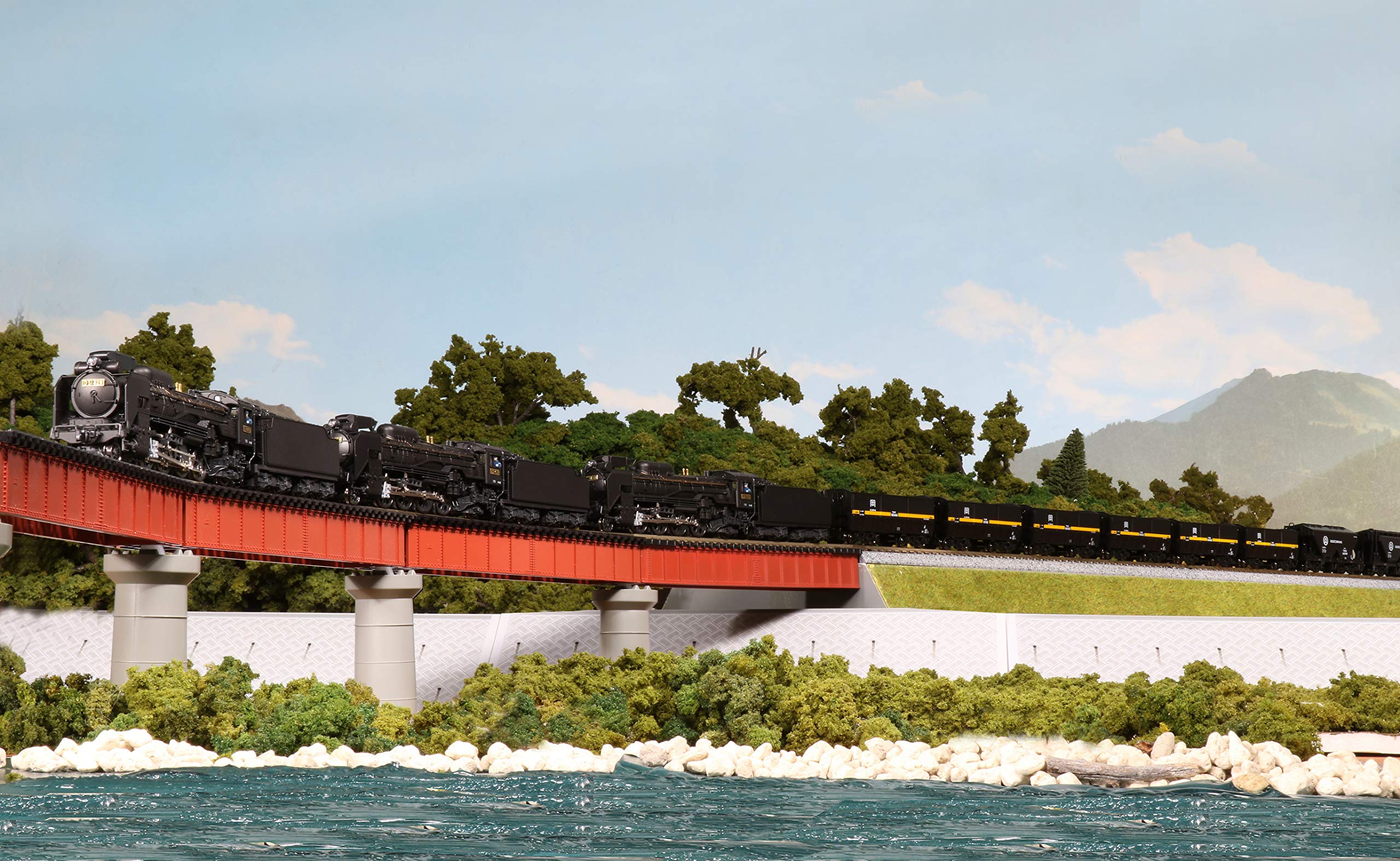 Kato N Gauge 10-1158 Hakubi Line Lime Freight Train Set Railway Model Car- Japan Figure Store - #1 Bring To You The Best Japanese Goods