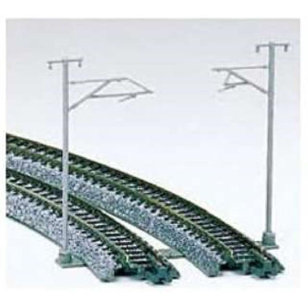 Kato N Gauge 16pc Single Track Overhead Line Pole Railway Model Supplies- Japan Figure Store - #1 Bring To You The Best Japanese Goods