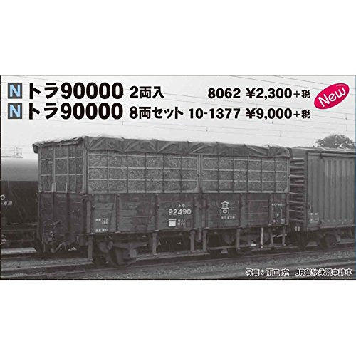Kato N Gauge 10-1377 Tora 90000 8-Car Railroad Freight Model Set- Japan Figure Store - #1 Bring To You The Best Japanese Goods