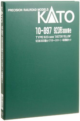 Kato N Gauge Type 923-3000 Doctor Yellow 4-car Add-on Set 10-897- Japan Figure Store - #1 Bring To You The Best Japanese Goods