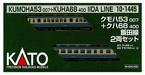 Kato N Scale Kumoha53-007 + Kuha68-400 Iida Line 2-car Set - Japan Figure