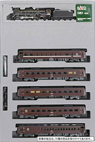 Kato N Scale Limited Edition D51 200 + Series 35 Sl Yamaguchi 6 Car Set- Japan Figure Store - #1 Bring To You The Best Japanese Goods
