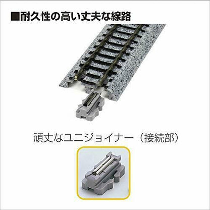 Kato N Scale Unitrack 20-040 Straight Track 62mm 2 7 16 S62 4 Pcs- Japan Figure Store - #1 Bring To You The Best Japanese Goods