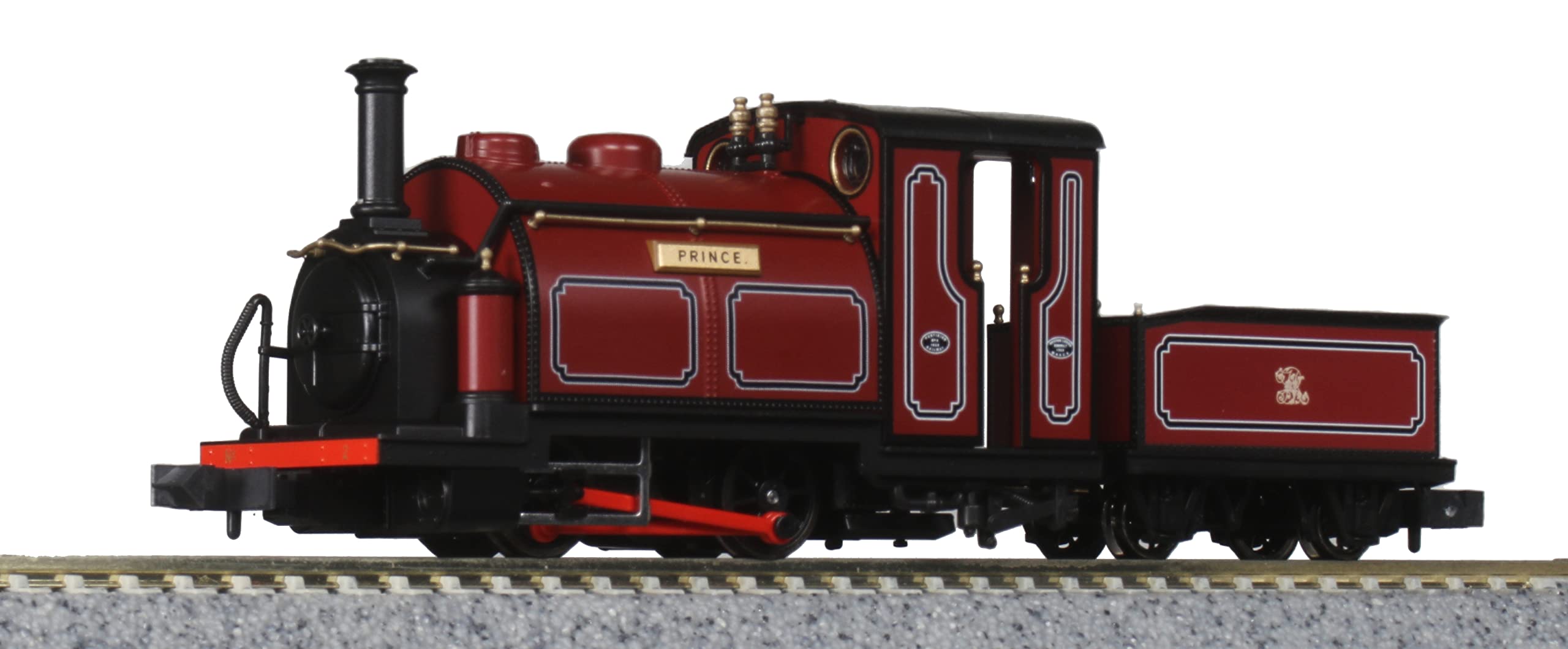 Kato Small England Prince Red Model Steam Locomotive Narrow Gauge 51-201B- Japan Figure Store - #1 Bring To You The Best Japanese Goods