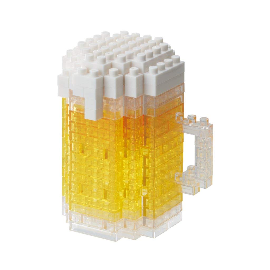 KAWADA Nbc-245 Nanoblock Beer- Japan Figure Store - #1 Bring To You The Best Japanese Goods