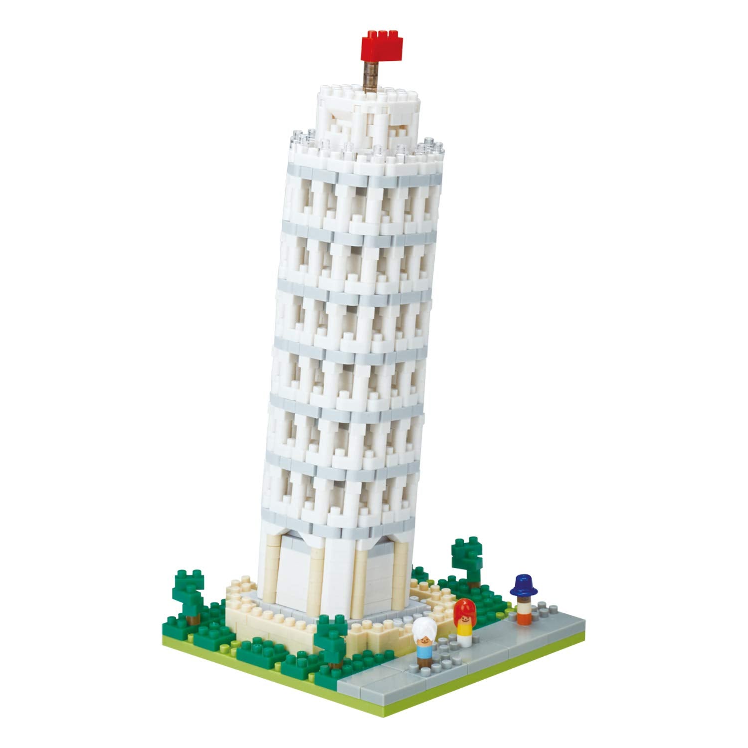 KAWADA Nbh_199 Nanoblock The Leaning Tower Of Pisa- Japan Figure Store - #1 Bring To You The Best Japanese Goods