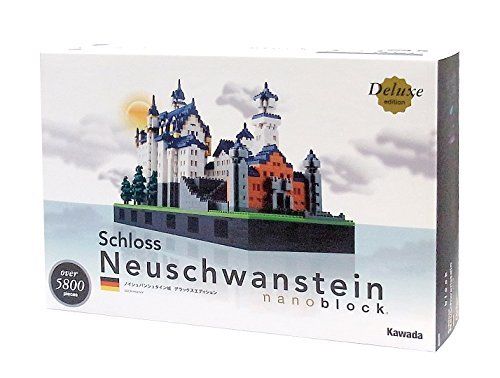 Kawada Nanoblock Neuschwanstein Castle Deluxe Edition- Japan Figure Store - #1 Bring To You The Best Japanese Goods