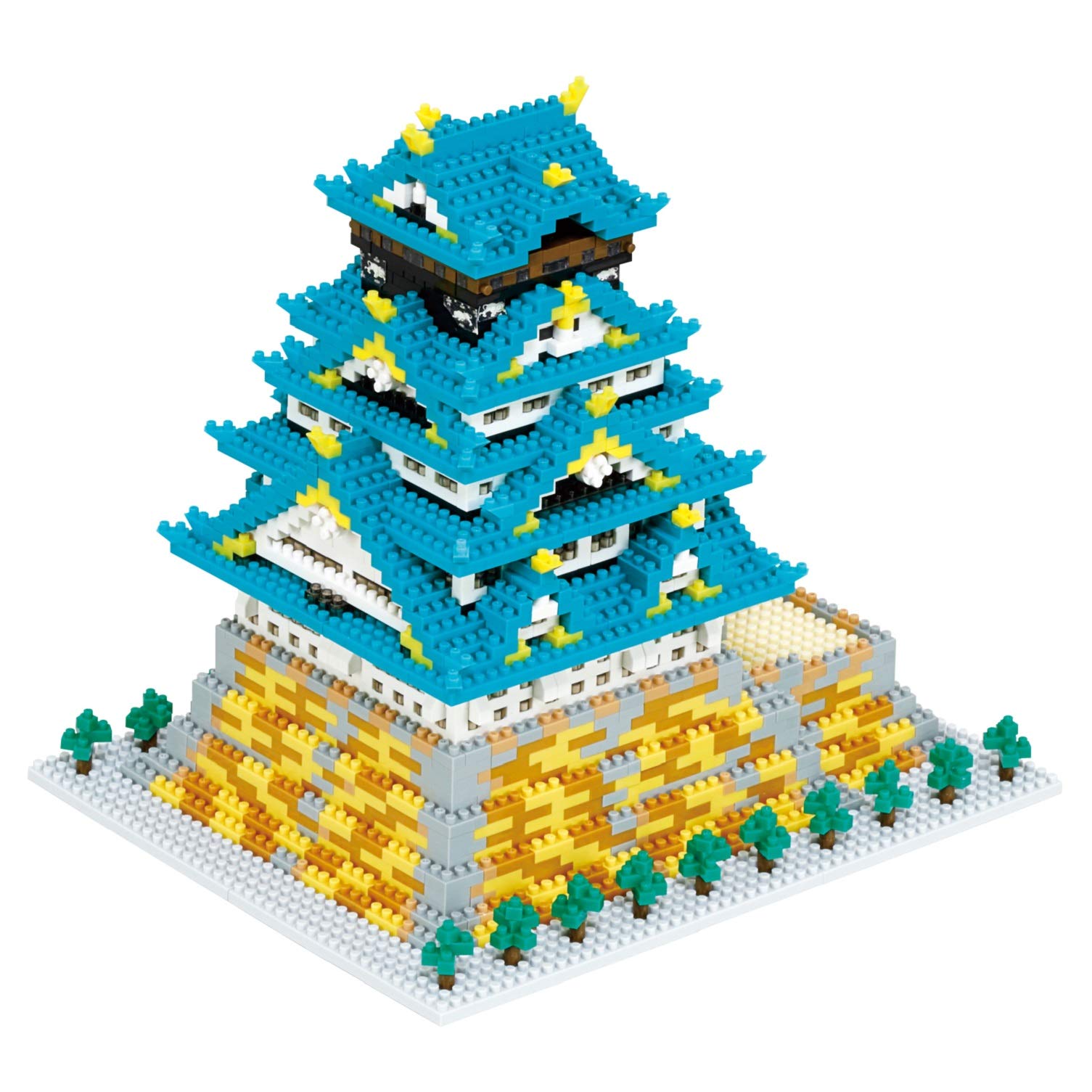 KAWADA Nb-049 Nanoblock Osaka Castle Deluxe Edition- Japan Figure Store - #1 Bring To You The Best Japanese Goods