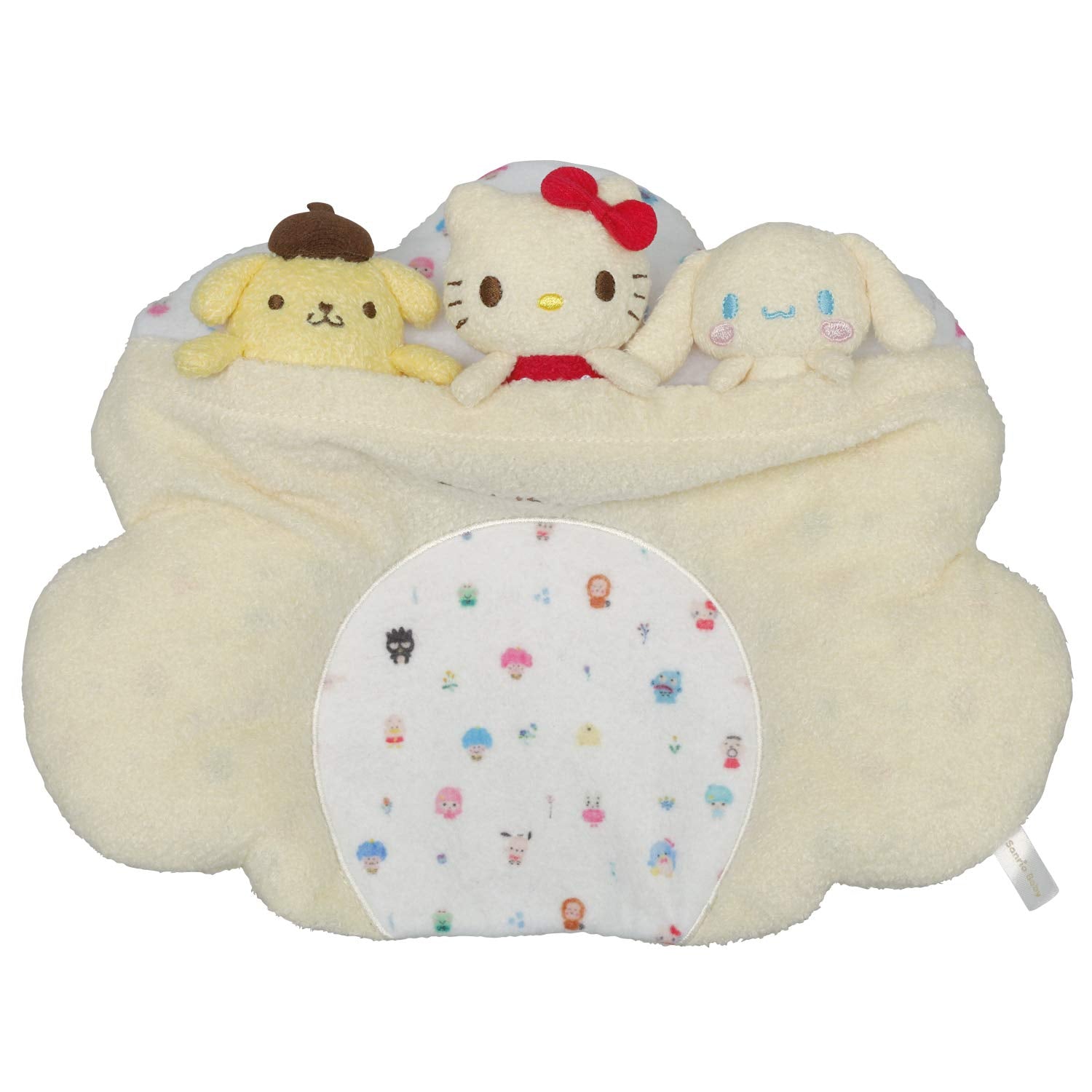 KAWADA Sanrio Baby Pillow W/ Rattles- Japan Figure Store - #1 Bring To You The Best Japanese Goods