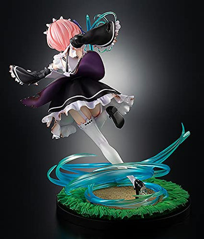 Kdcolle Re Life In A Different World From Zero Ram Roswaal Battle Ver. 1/7 Scale Pvc Abs Pre-Painted Complete Figure Kk34751- Japan Figure Store - #1 Bring To You The Best Japanese Goods