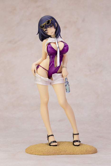 Alphamax Kekemotsu Sensei 1/6 Pvc Pre-Painted Figure Purple Ver. Illustration By Kekemotsu- Japan Figure Store - #1 Bring To You The Best Japanese Goods