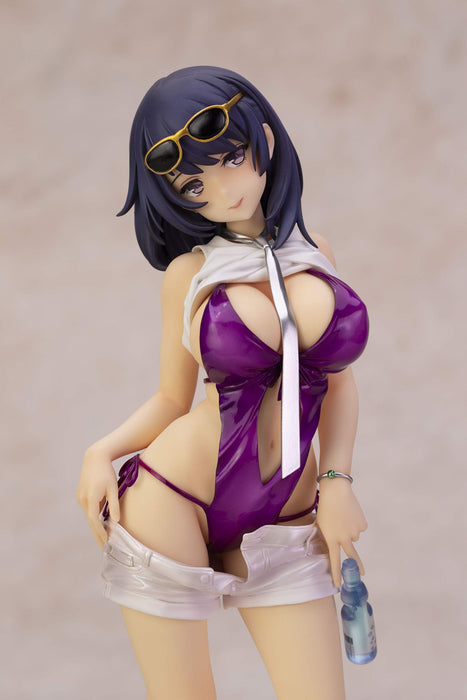 Alphamax Kekemotsu Sensei 1/6 Pvc Pre-Painted Figure Purple Ver. Illustration By Kekemotsu- Japan Figure Store - #1 Bring To You The Best Japanese Goods