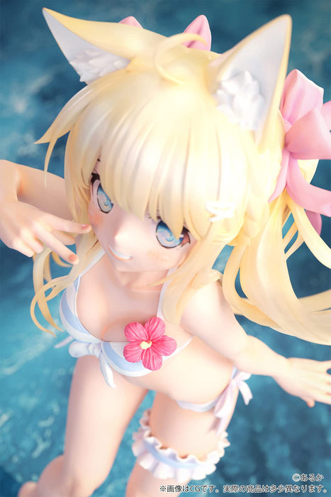 B'Full Kemomimi Gakuen Blonde-Chan 1/7 Scale Figure - Aru Illustrated - Japan- Japan Figure Store - #1 Bring To You The Best Japanese Goods