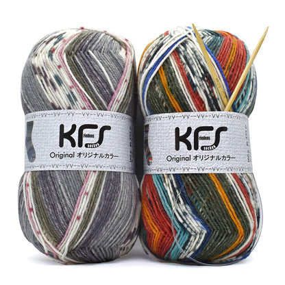 Opal Japan Hand Knitting Kit Wool Set For Belly Band Hat Kfs100 (Circus) & Kfs101 (Rendezvous) W/ Circular Needles- Japan Figure Store - #1 Bring To You The Best Japanese Goods