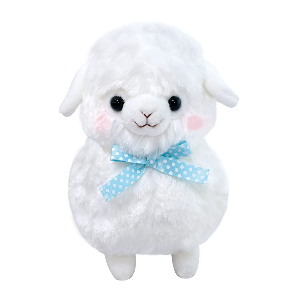 AMUSE Plush Doll Kids Alpacasso Ribbon Shiro-Chan- Japan Figure Store - #1 Bring To You The Best Japanese Goods