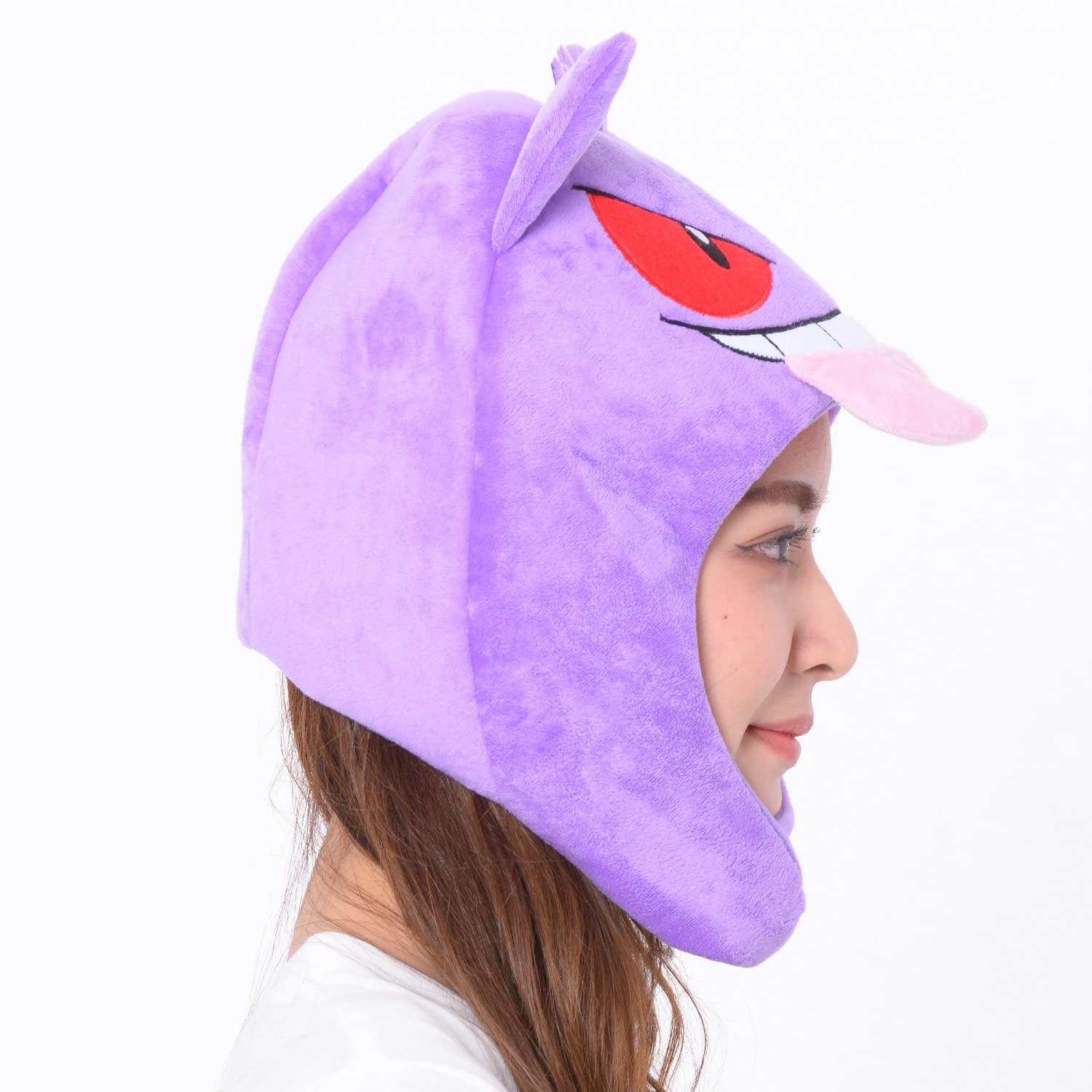 Sazac Kigurumi Cap Pokemon Gengar Japan- Japan Figure Store - #1 Bring To You The Best Japanese Goods