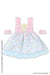 Kikipop! Mushroom Planet X Peropero Spa ~ Cruz Pop&N One Piece Set Pink X Yellow (For Doll)- Japan Figure Store - #1 Bring To You The Best Japanese Goods