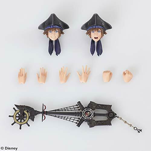 Kingdom Hearts Iii Bring Arts Sora Pirates Of The Caribbean Ver. Figure- Japan Figure Store - #1 Bring To You The Best Japanese Goods