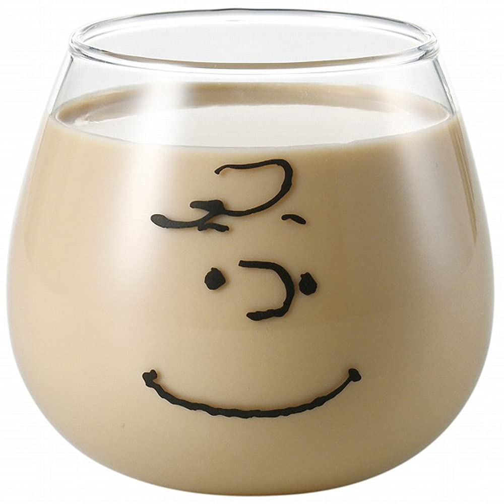 KANESHO TOKI Swing Tumbler Peanuts Charlie Brown Face- Japan Figure Store - #1 Bring To You The Best Japanese Goods