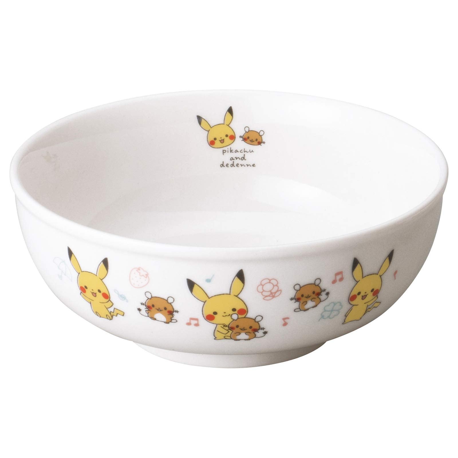 Kaneshotouki Monpoke Ceramic Ramen Bowl Japan 050143 White- Japan Figure Store - #1 Bring To You The Best Japanese Goods