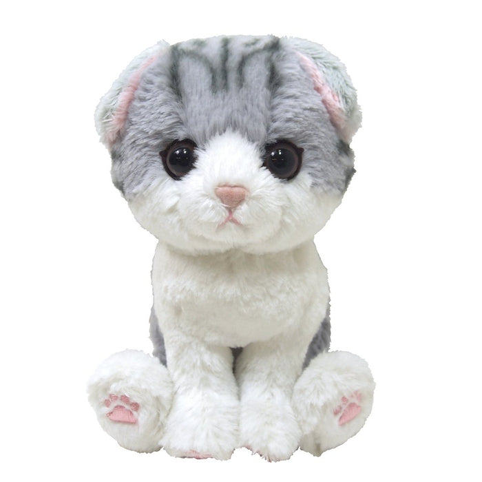 SUNLEMON Plush Doll Kitten Scottish Fold Gray Size S Tjn- Japan Figure Store - #1 Bring To You The Best Japanese Goods