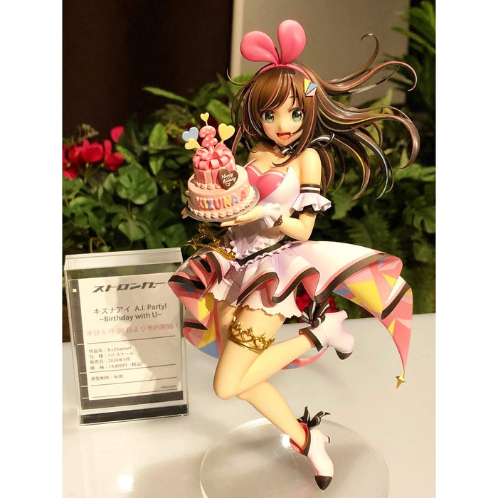 Stronger Stronger Kizuna Ai Ai Party! Birthday With U 1/7 Complete Figure Japan- Japan Figure Store - #1 Bring To You The Best Japanese Goods