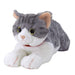 SUNLEMON Plush Doll Hiza Neko Sabashiro Gray/White Cat Size S- Japan Figure Store - #1 Bring To You The Best Japanese Goods