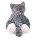 SUNLEMON Plush Doll Hiza Neko Sabashiro Gray/White Cat Size S- Japan Figure Store - #1 Bring To You The Best Japanese Goods