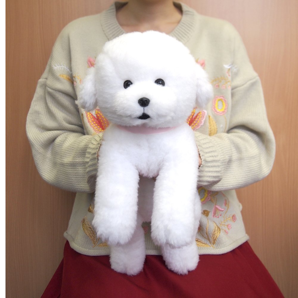SUNLEMON Plush Doll Hiza Wanko Bichon Frise Tjn- Japan Figure Store - #1 Bring To You The Best Japanese Goods