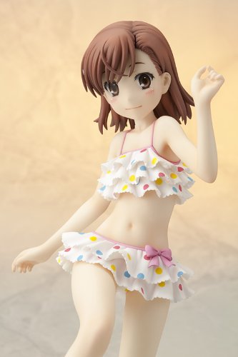 Kotobukiya Japan Railgun Mikoto Misaka Beach Side 1/7 Pvc Figure- Japan Figure Store - #1 Bring To You The Best Japanese Goods