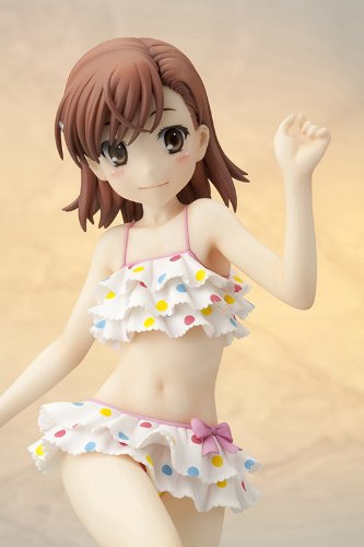 Kotobukiya Japan Railgun Mikoto Misaka Beach Side 1/7 Pvc Figure- Japan Figure Store - #1 Bring To You The Best Japanese Goods