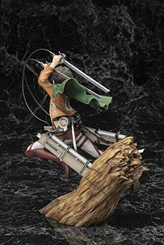 Kotobukiya Artfx J Attack On Titan Eren Yeager Renewal Package Ver. Figure- Japan Figure Store - #1 Bring To You The Best Japanese Goods