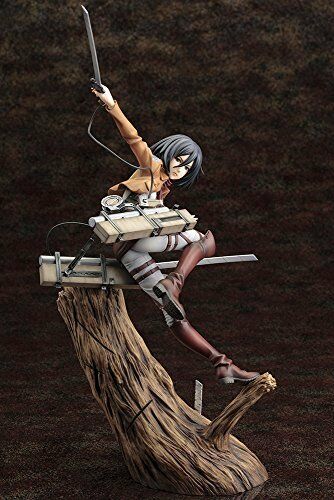 Kotobukiya Artfx J Mikasa Ackerman Renewal Package Ver 1/8 Scale Figure- Japan Figure Store - #1 Bring To You The Best Japanese Goods