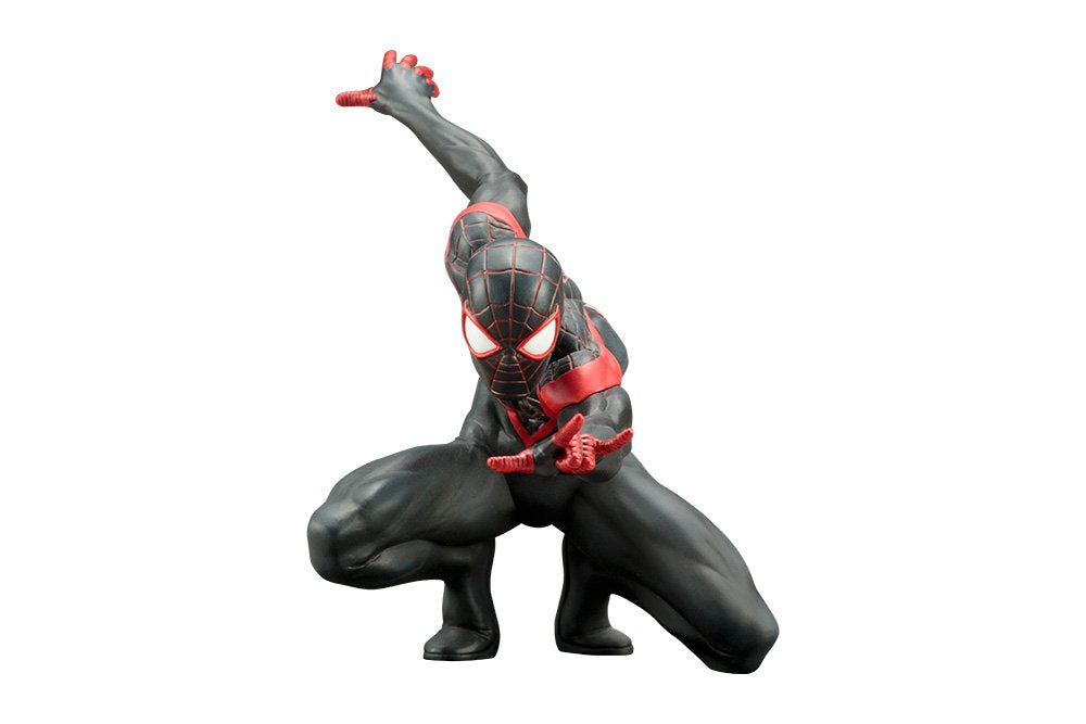 KOTOBUKIYA Artfx+ Spider-Man Miles Morales Marvel Now! 1/10 Easy Assembly Figure Kit- Japan Figure Store - #1 Bring To You The Best Japanese Goods
