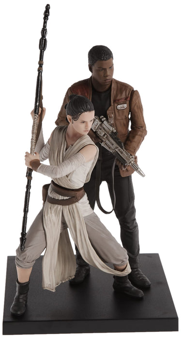 KOTOBUKIYA Sw121 Artfx+ Star Wars Rey & Finn Set Of 2 1/10 Scale Figure- Japan Figure Store - #1 Bring To You The Best Japanese Goods