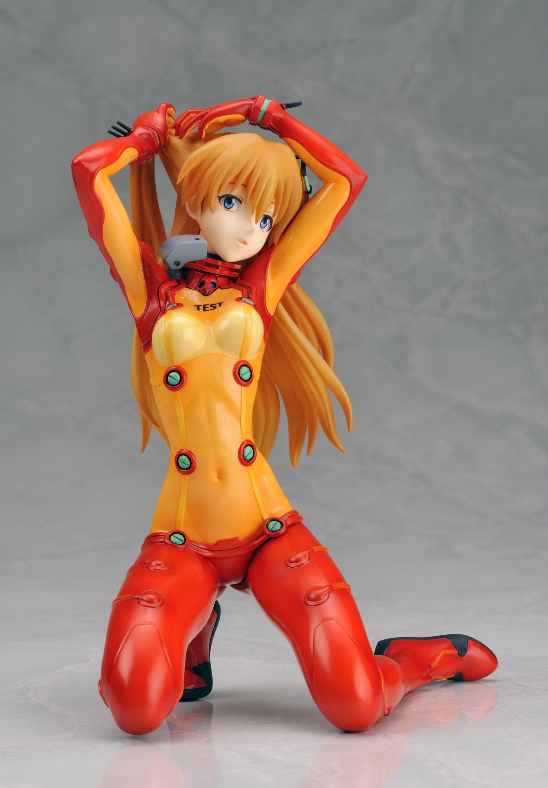 Kotobukiya Evangelion Shikinami Asuka Langley Test Plug Suit 1/6 Scale PVC Finish- Japan Figure Store - #1 Bring To You The Best Japanese Goods