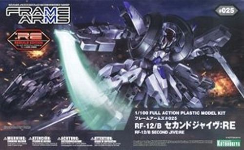 Kotobukiya Frame Arms #025 Rf-12/b Second Jive:re 1/100 Model Kit - Japan Figure