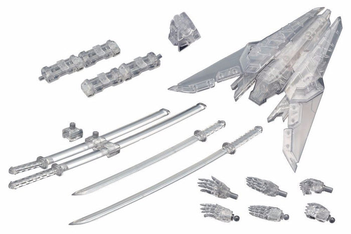Kotobukiya M.s.g Weapon Unit Assorted 02 Sharp Set Clear Ver Model Kit Japan - Japan Figure