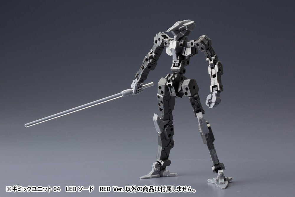 Kotobukiya MSG Gimmick Unit 04 Led Sword Red Ver. Plastic Model Parts Mg04 Model Kit- Japan Figure Store - #1 Bring To You The Best Japanese Goods
