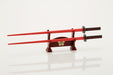 Kotobukiya Samurai Chopsticks with Maeda Sword Stand - Japanese Style- Japan Figure Store - #1 Bring To You The Best Japanese Goods