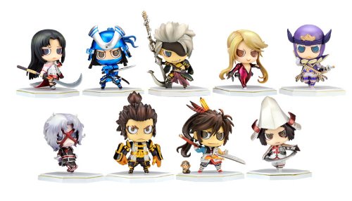 Kotobukiya Japan Sengoku Basara 2Nd Team Dyed Costume Figure Collection Non-Scale Painted Mini Figures- Japan Figure Store - #1 Bring To You The Best Japanese Goods