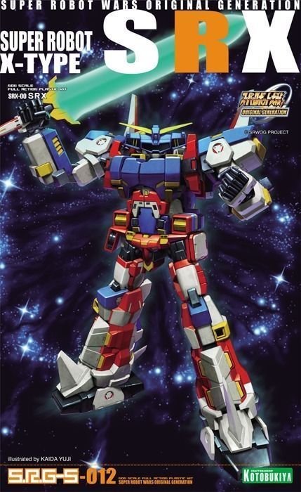 Kotobukiya Super Robot Wars Og Srg-s 012 Srx-00 Srx Plastic Model Kit Japan- Japan Figure Store - #1 Bring To You The Best Japanese Goods