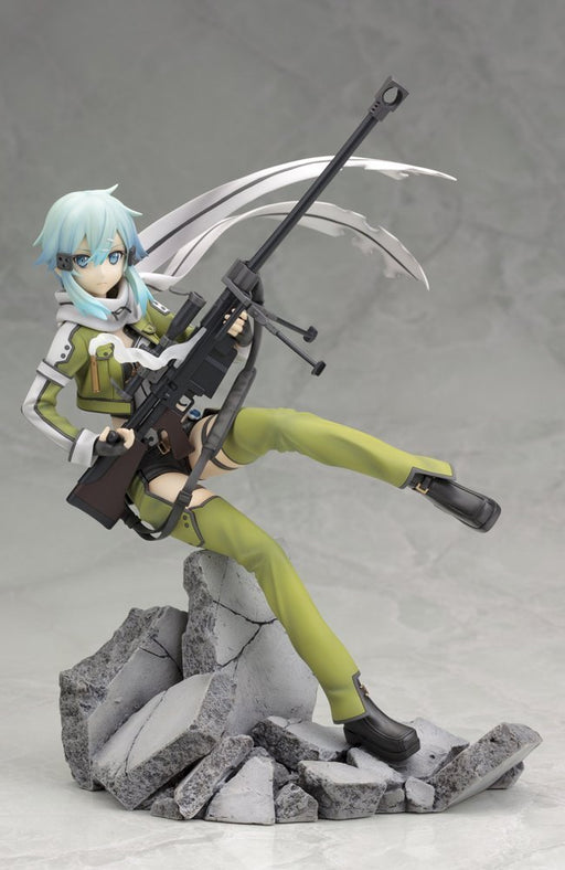 Kotobukiya Japan Sword Art Online Ii Sinon 1/8 Scale Pvc Figure- Japan Figure Store - #1 Bring To You The Best Japanese Goods