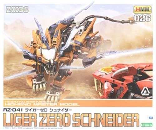 Kotobukiya Zoids Hmm 026 Rz-041 Liger Zero Schneider 1/72 Plastic Model Kit - Japan Figure