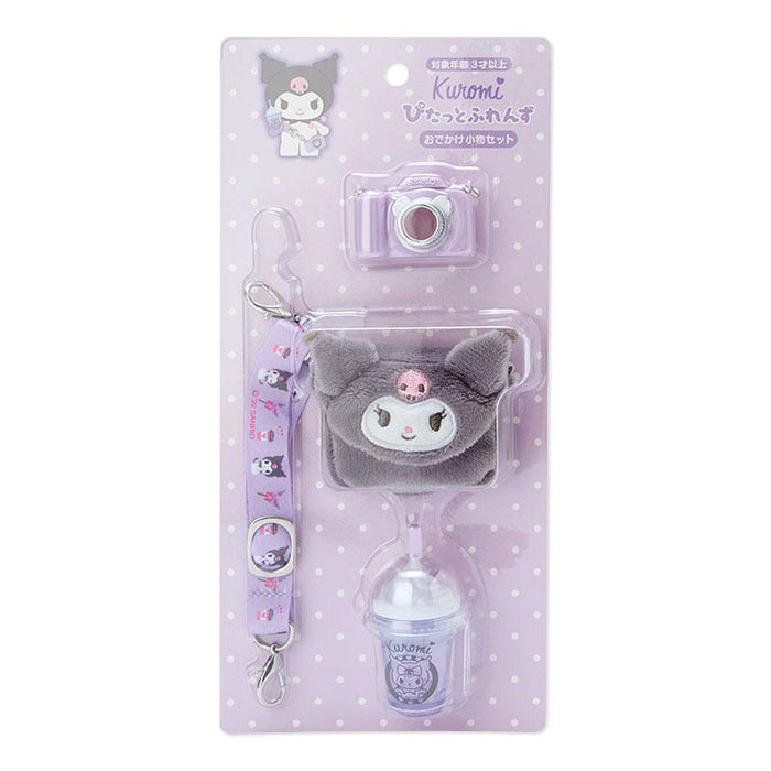 Sanrio Kuromi Odekake Accessory Set (Pitatto Friends)- Japan Figure Store - #1 Bring To You The Best Japanese Goods