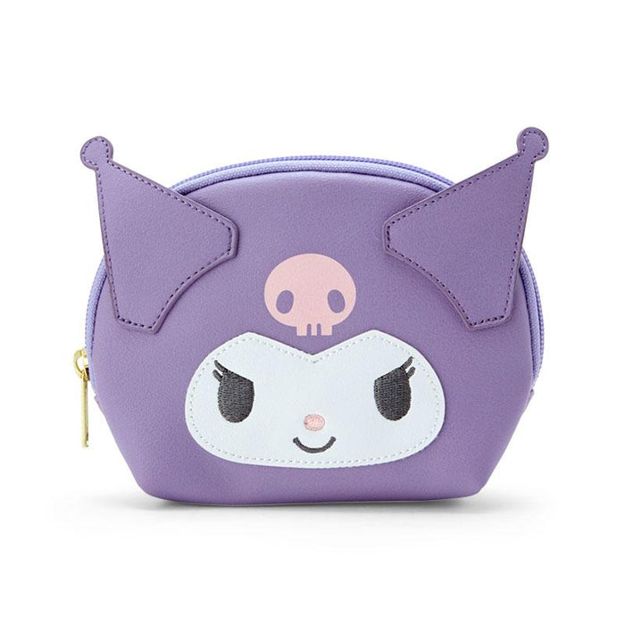 Sanrio Kuromi Oval Pouch (Dull Color) Purple- Japan Figure Store - #1 Bring To You The Best Japanese Goods